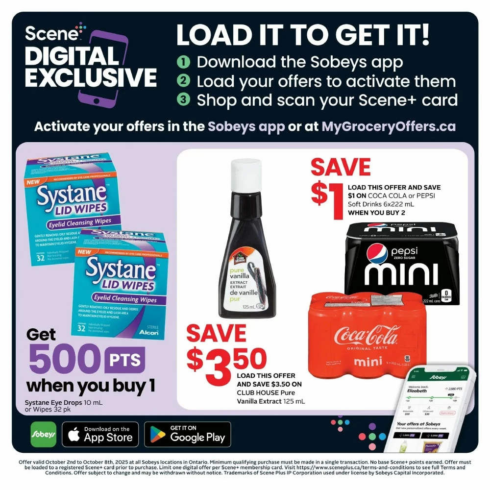 sobeys flyer ont october 2 8 14 6401