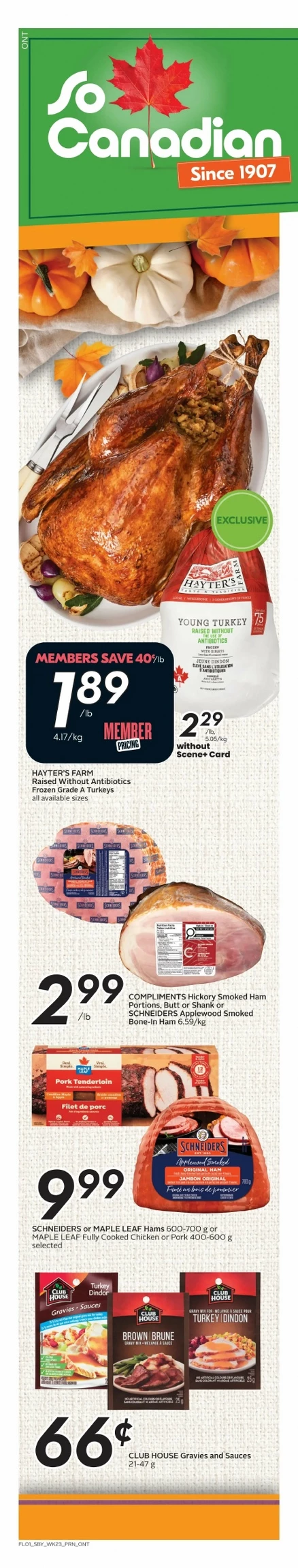 sobeys flyer ont october 2 8 2 5167