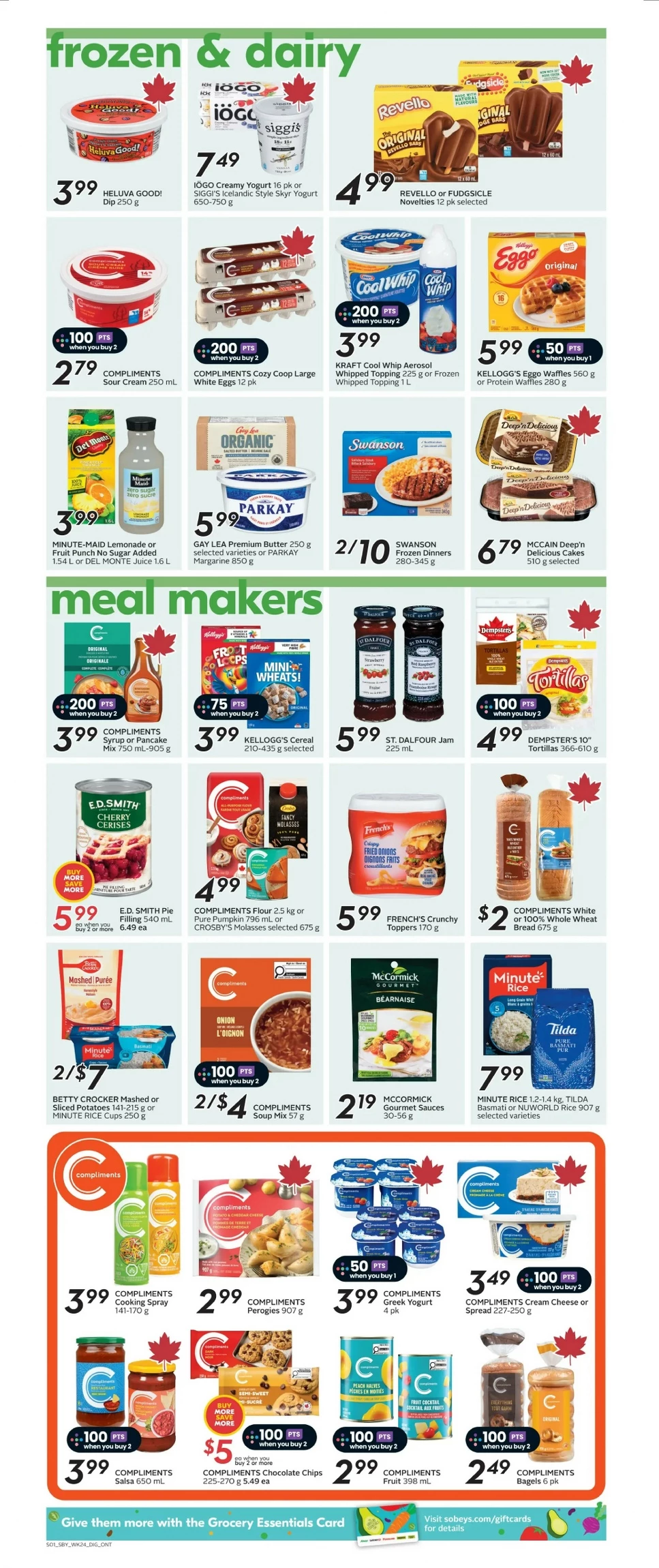 sobeys flyer ont october 9 15 11 28760539