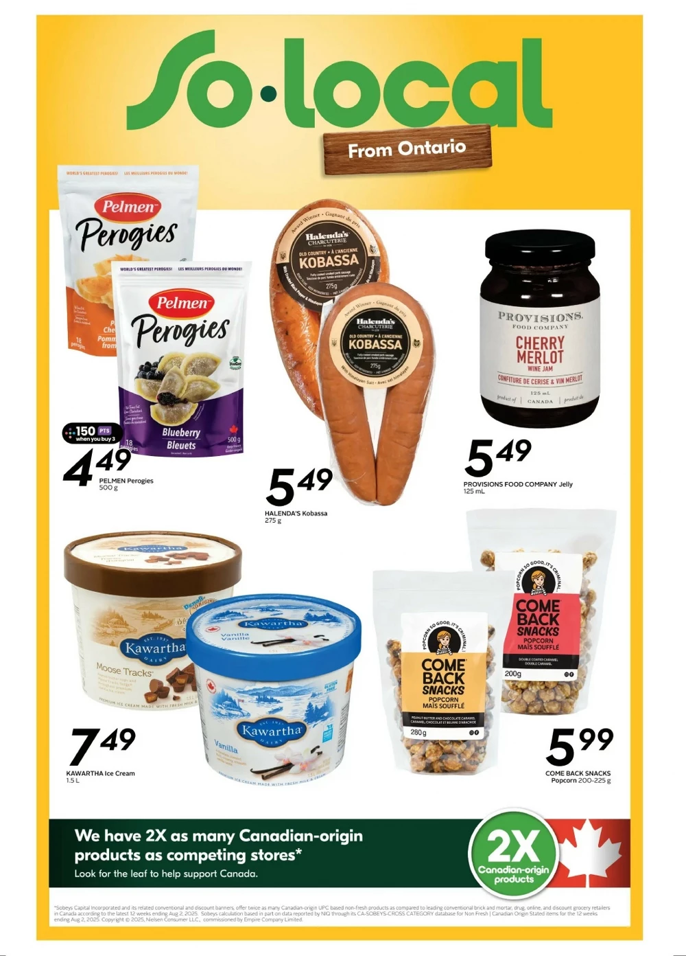 sobeys flyer ont october 9 15 21 13056631