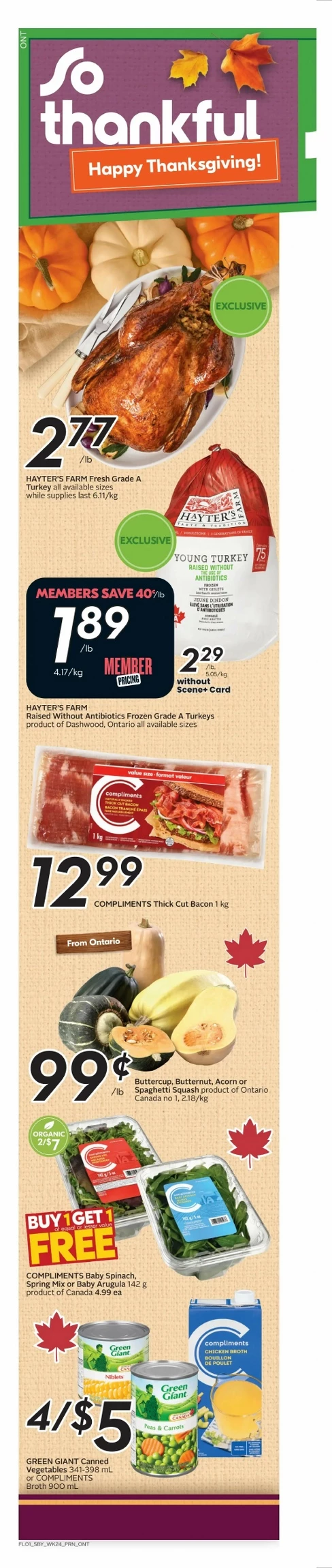 sobeys flyer ont october 9 15 2 52400718