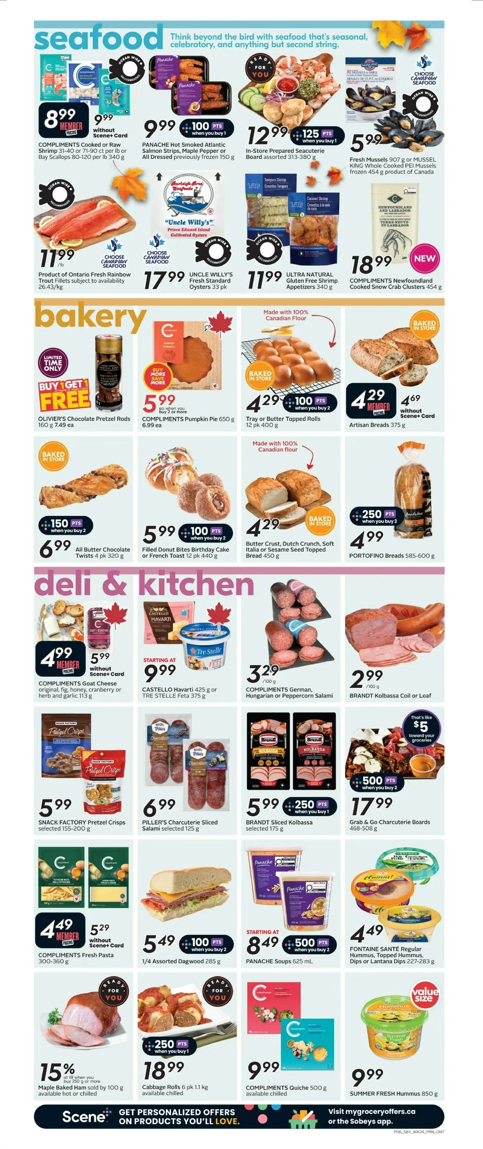 sobeys flyer ont october 9 15 9 23629380