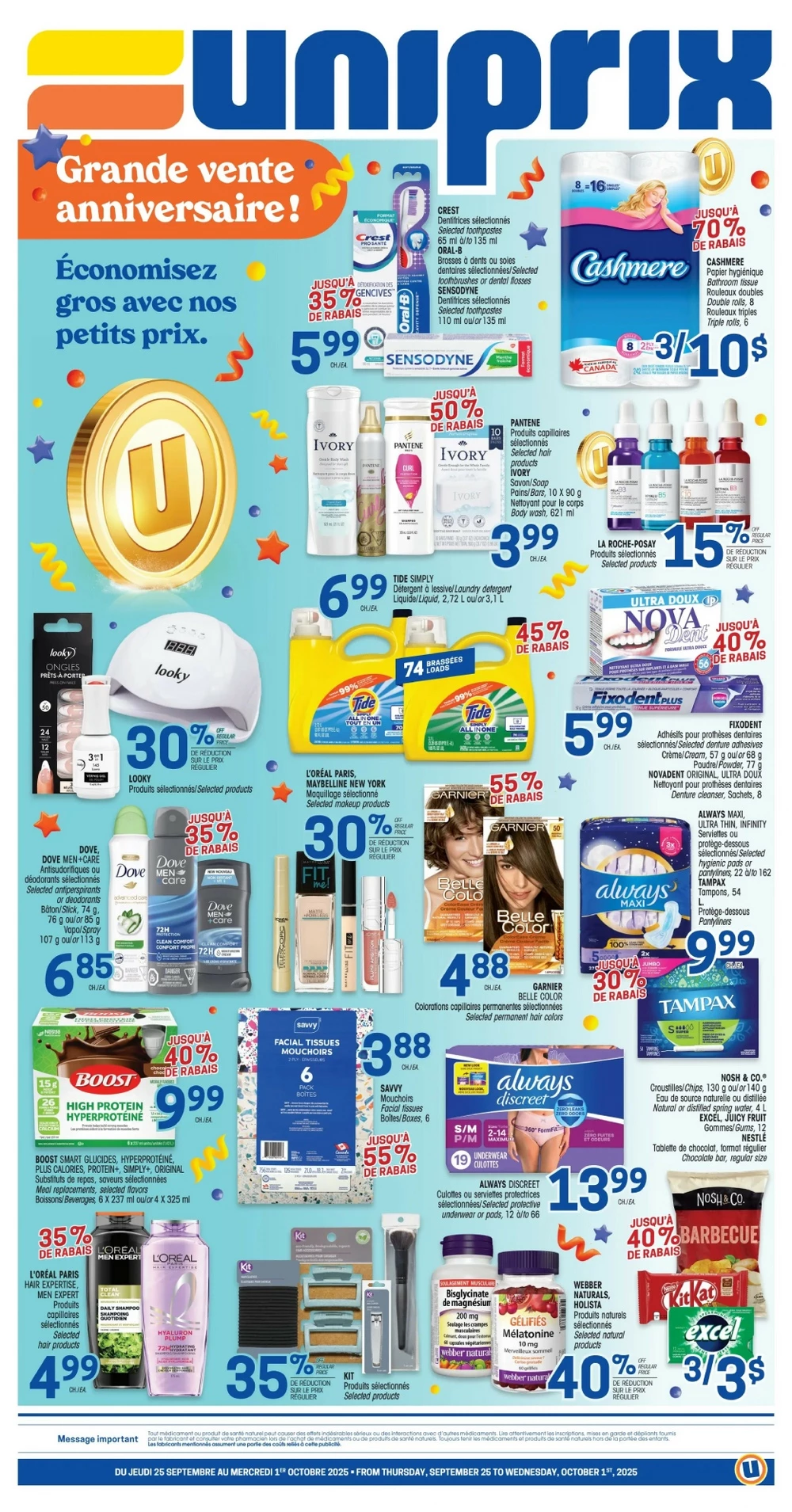 uniprix flyer 