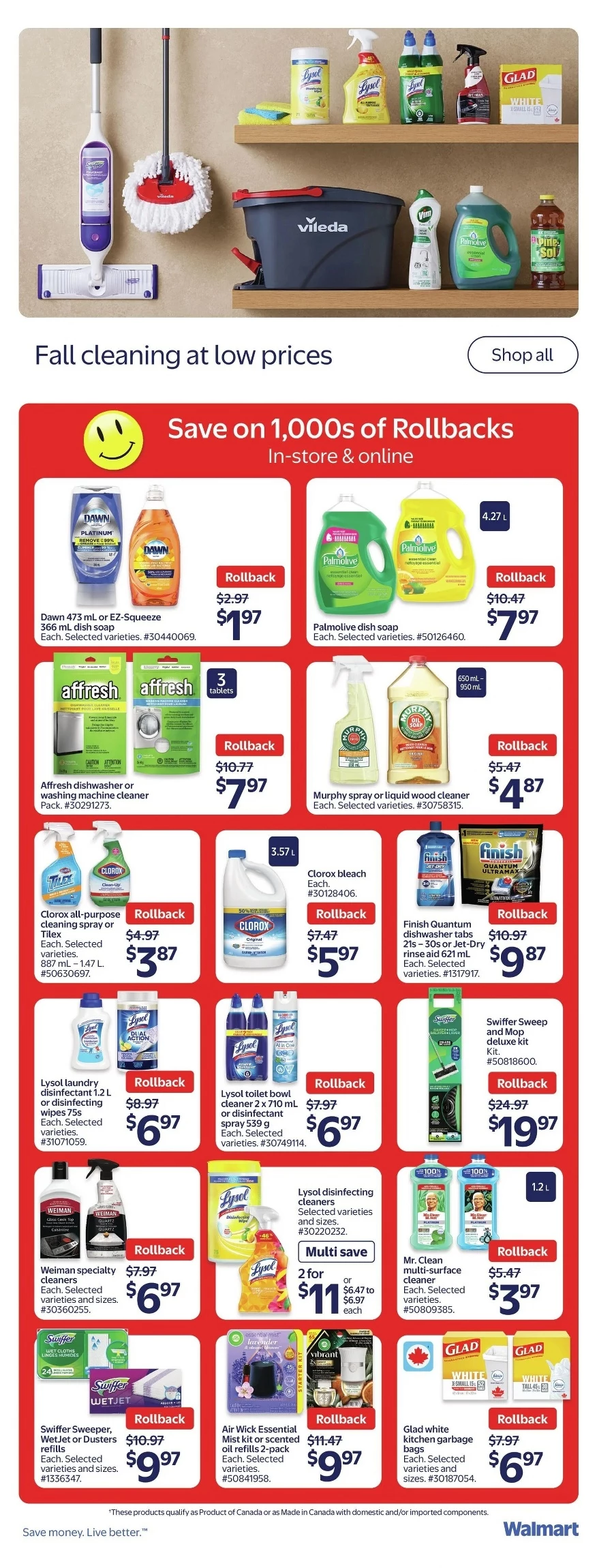 walmart flyer september 18 24 14