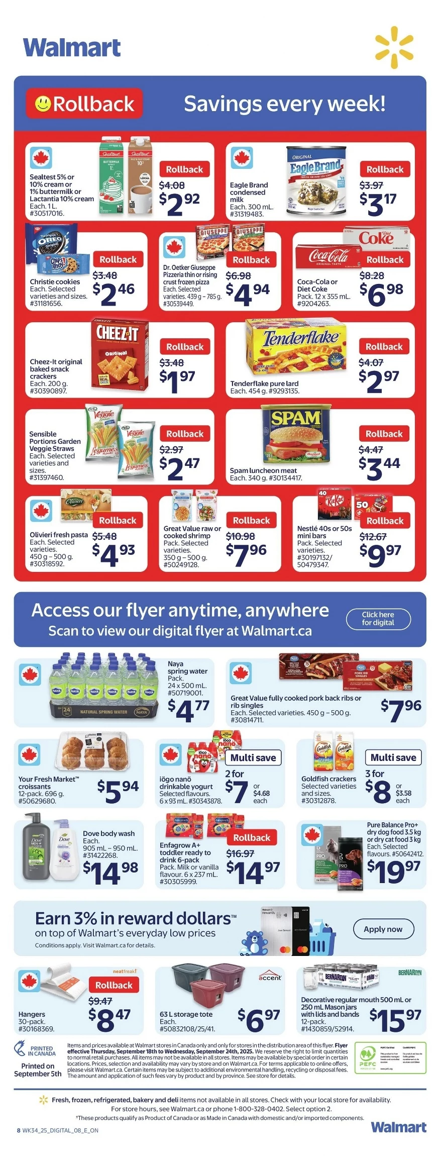 walmart flyer september 18 24 2