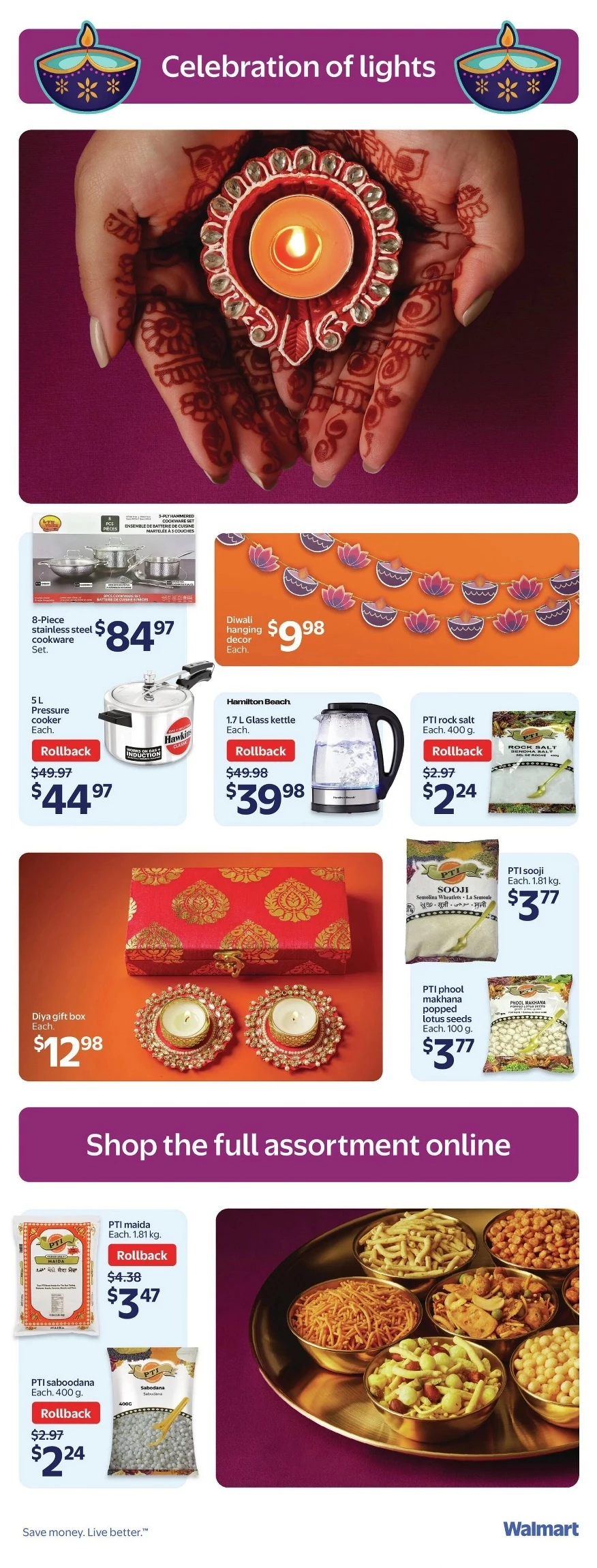 walmart flyer september 25 october 1 6