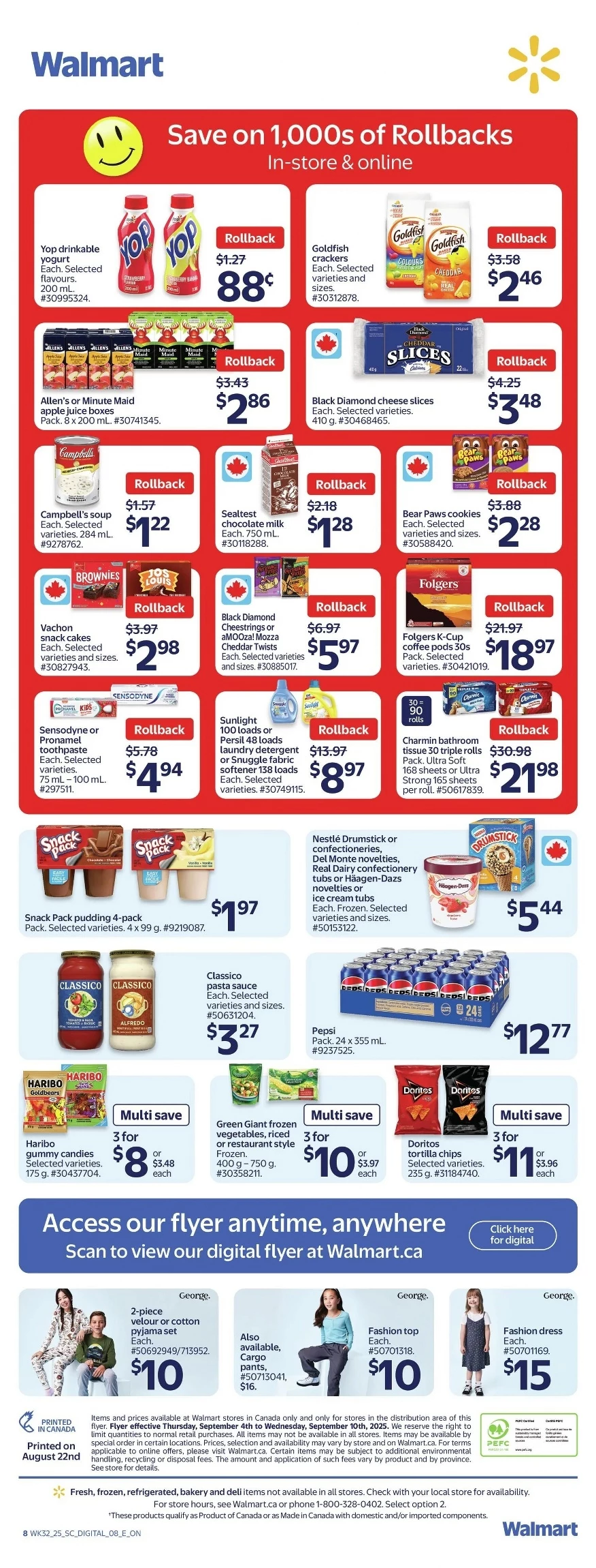 walmart flyer september 4 10 2