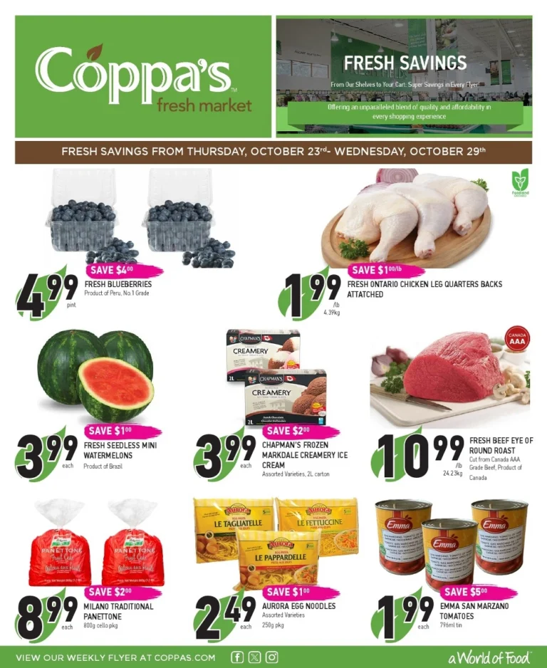 coppa's flyer