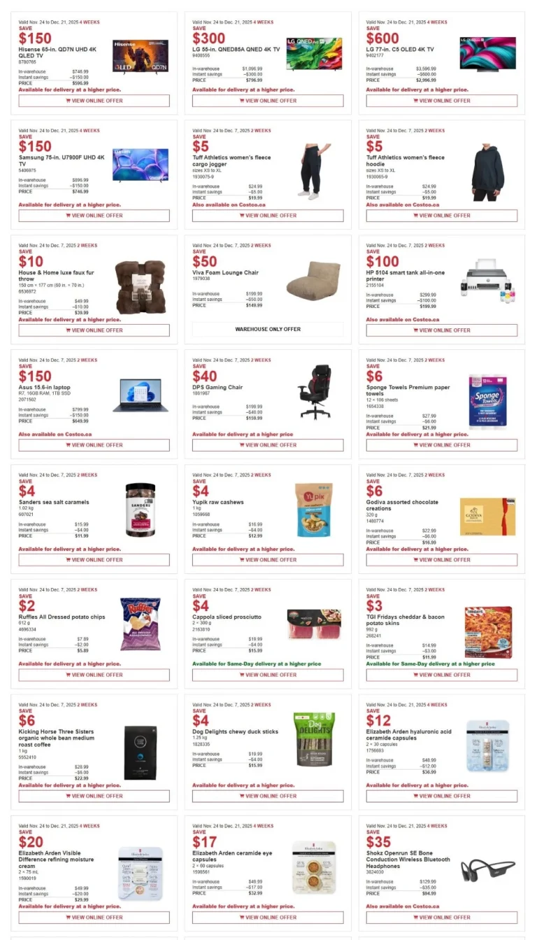 costco flyer, costco flyer black friday