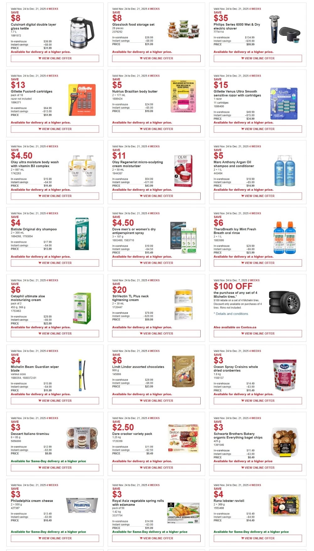 costco flyer november 27 december 21 3