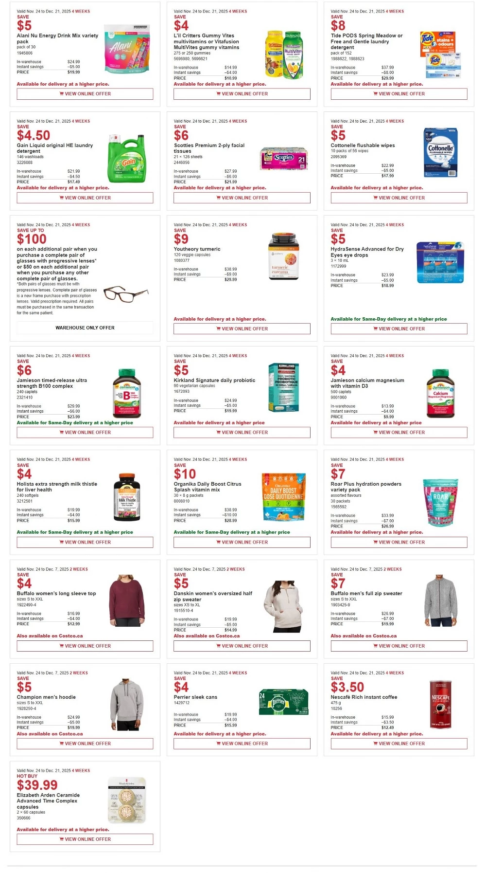 costco flyer november 27 december 21 4