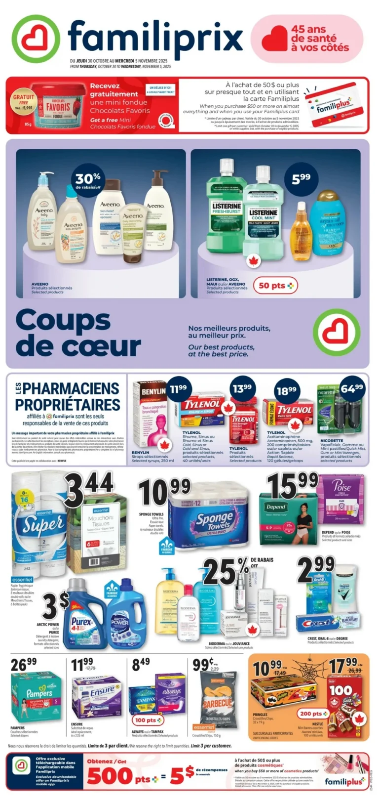 familiprix flyer, familiprix circulaire, familiprix upcoming flyer