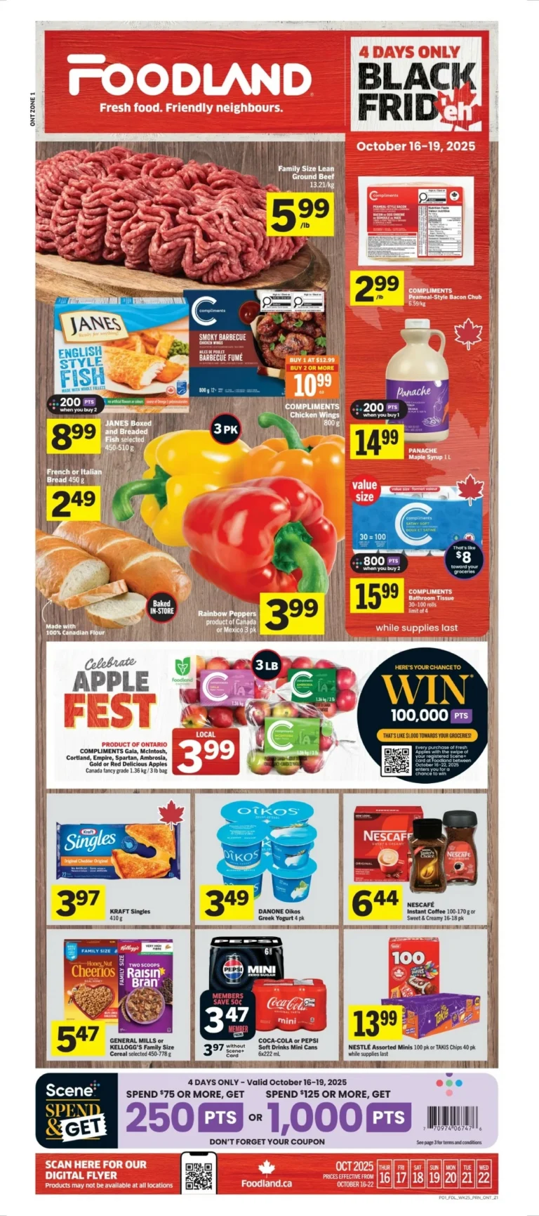 foodland flyer upcoming