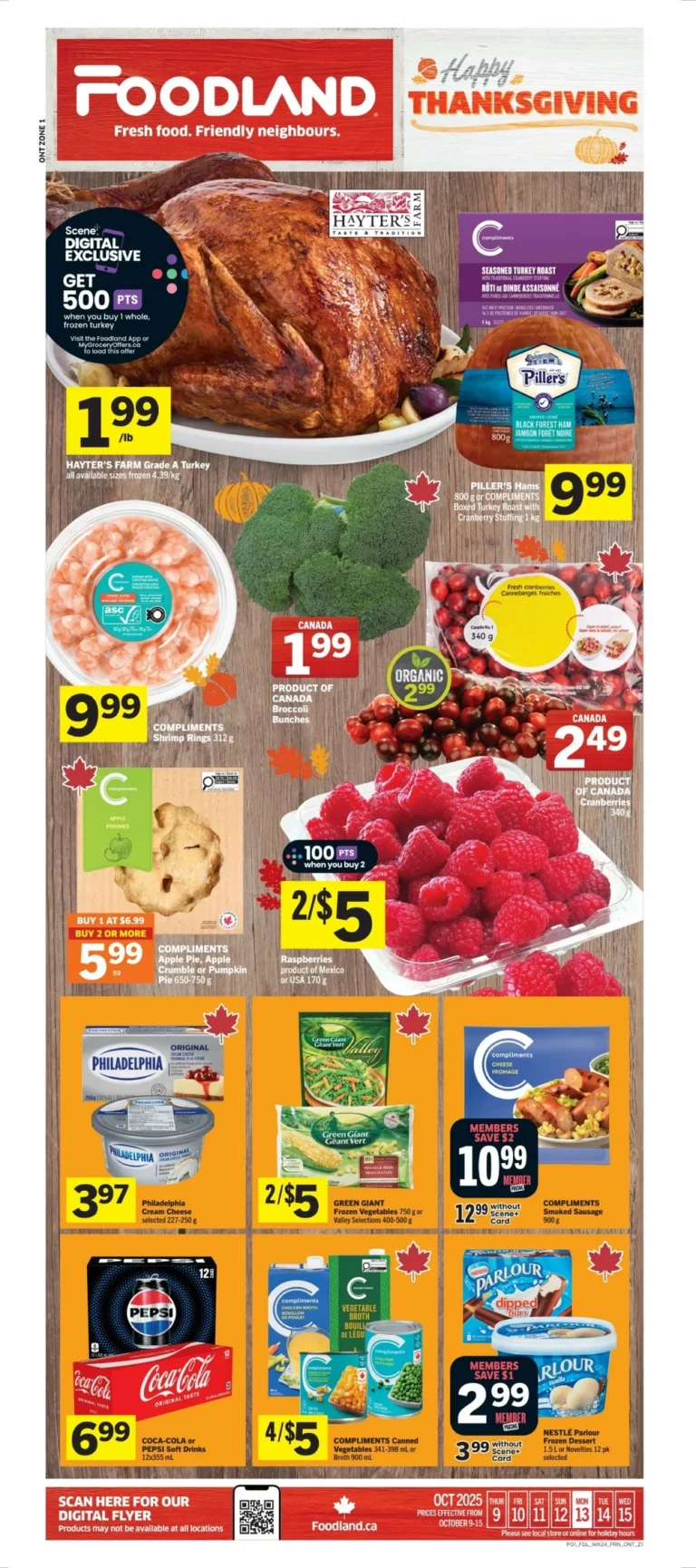 foodland flyer, foodlan next week flyer