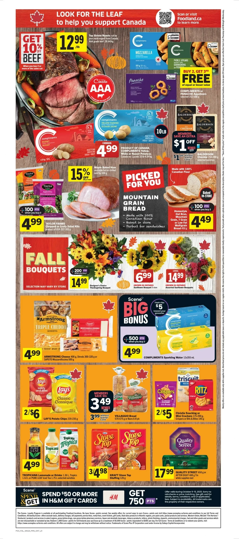 foodland flyer october 9 15 2 70132227