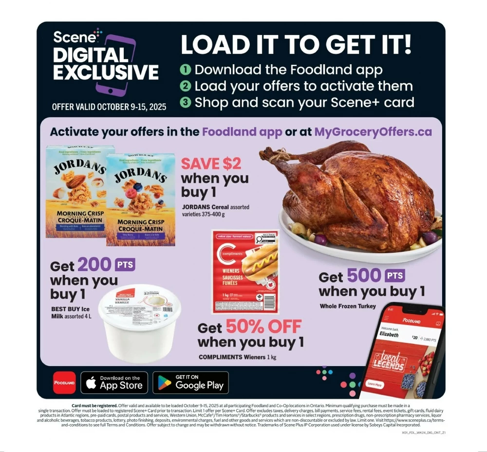 foodland flyer october 9 15 8 23117831