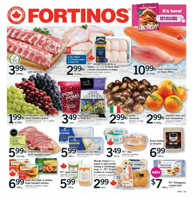 fortinos flyer, fortinos upcoming flyer