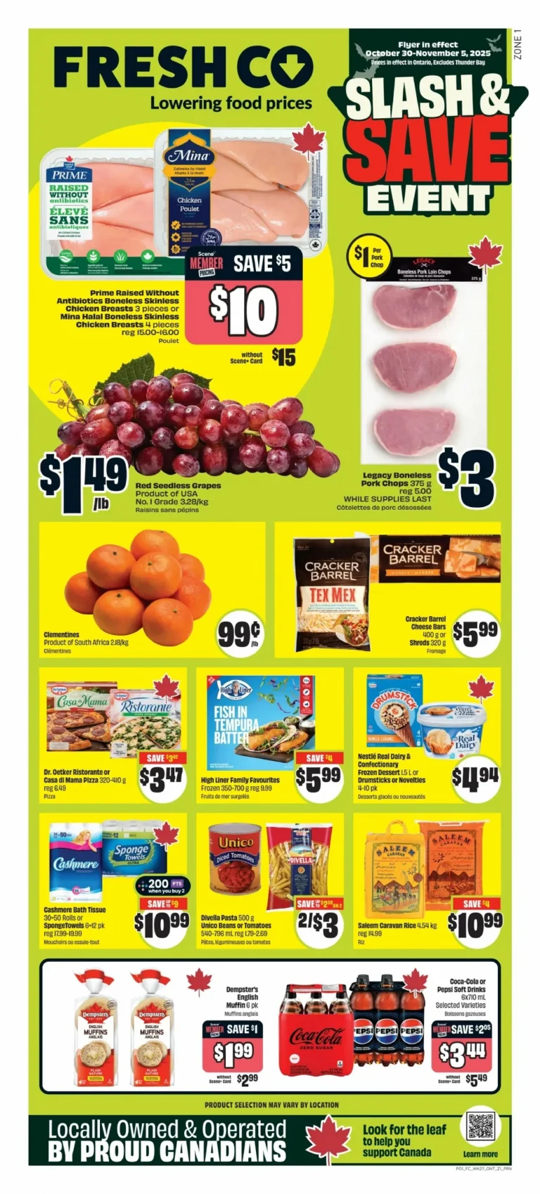 freshco flyer