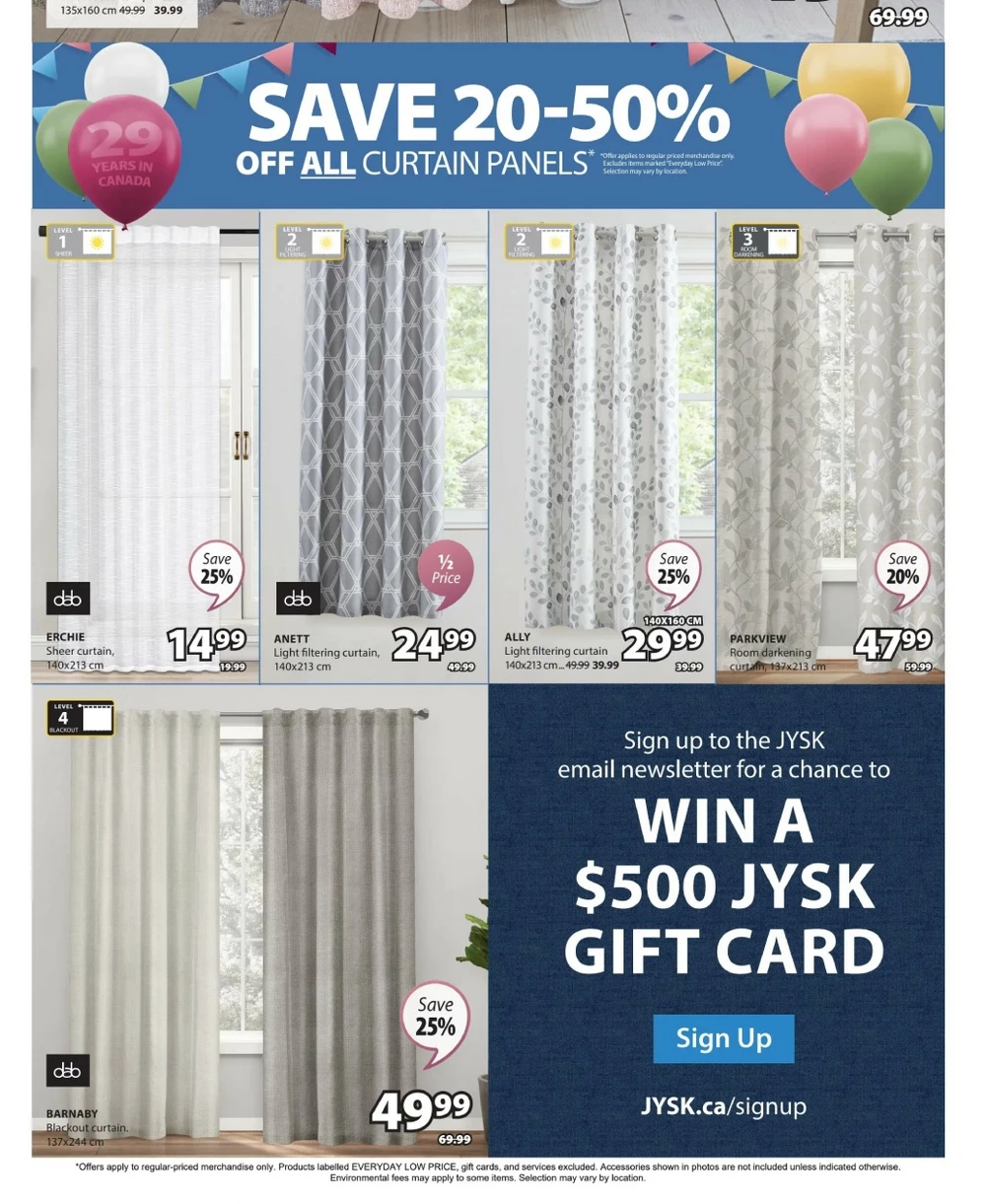 jysk flyer october 9 15 21