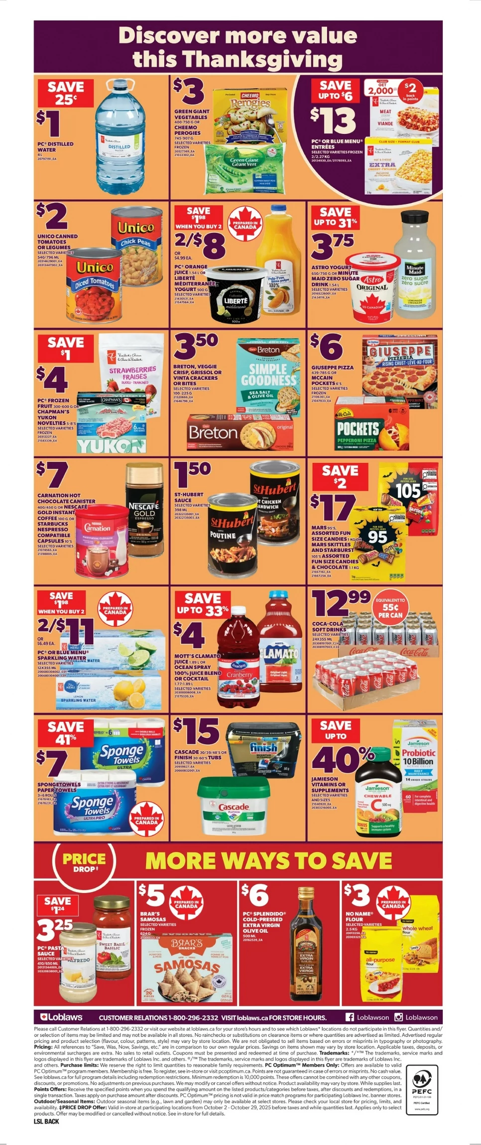 loblaws flyer october 9 15 4 74572490