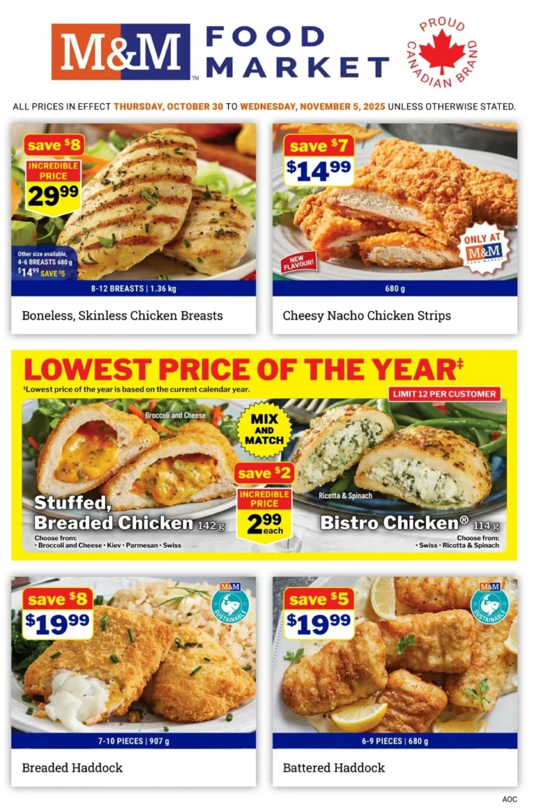 mm food market flyer, upcoming flyer