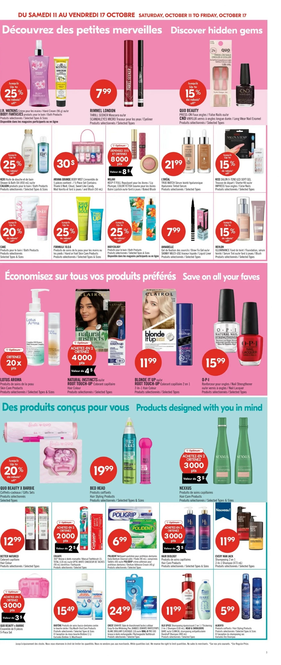 pharmaprix flyer october 11 17 19 45687410