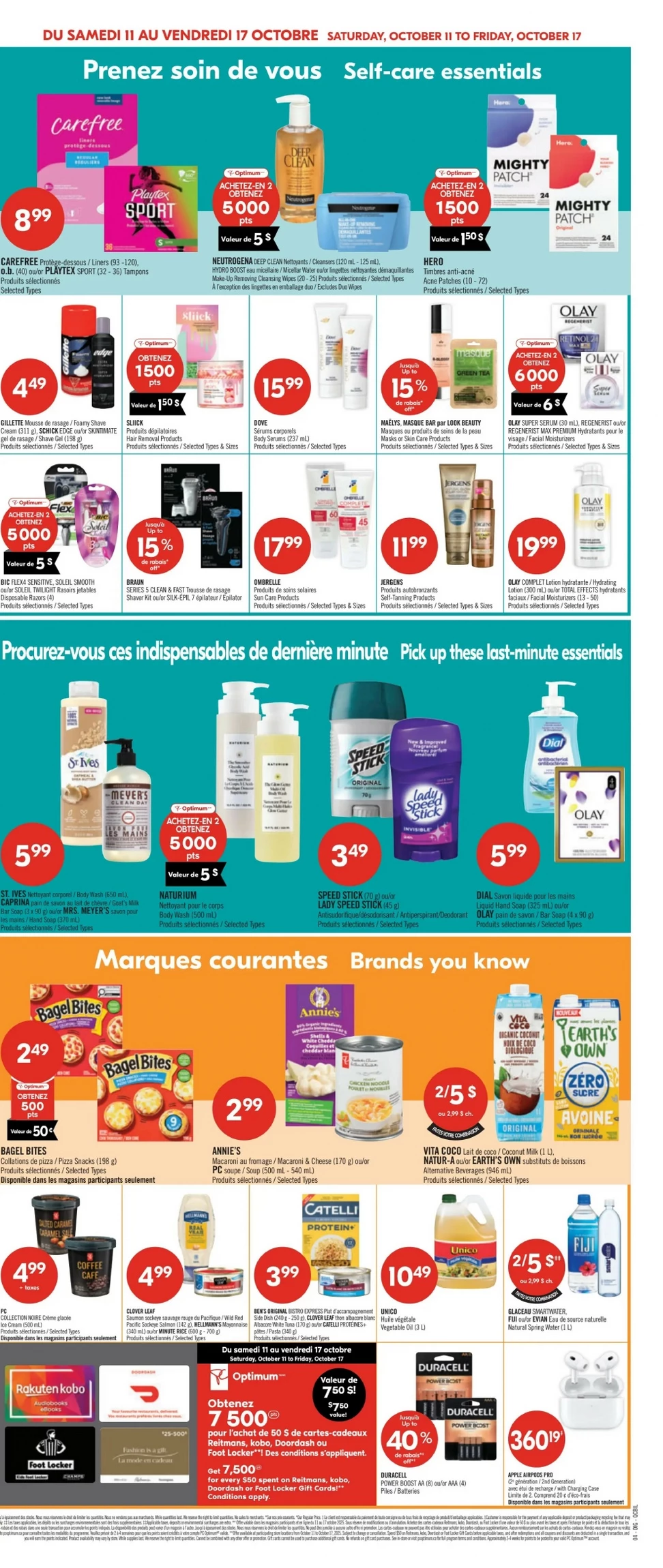 pharmaprix flyer october 11 17 20 64617213