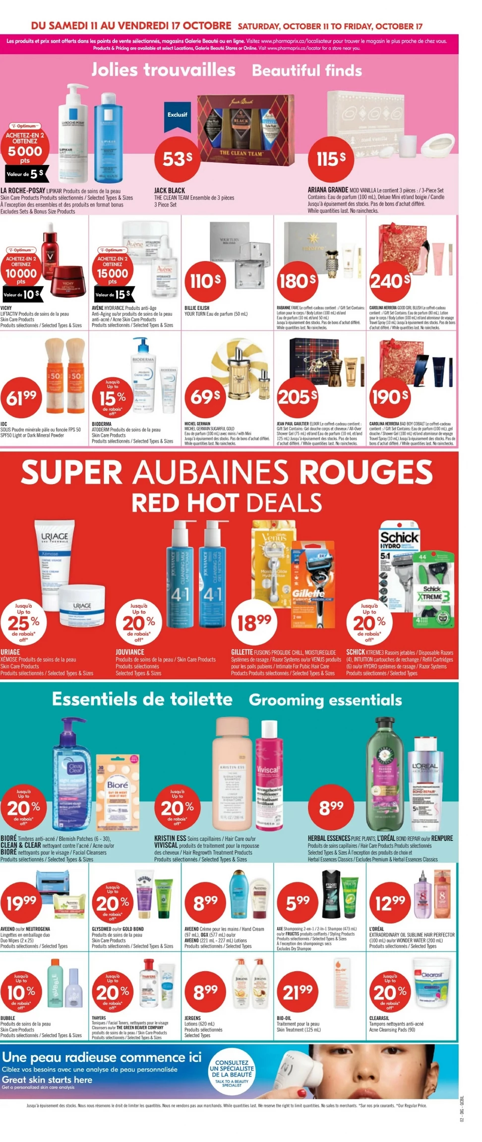 pharmaprix flyer october 11 17 9 08815013