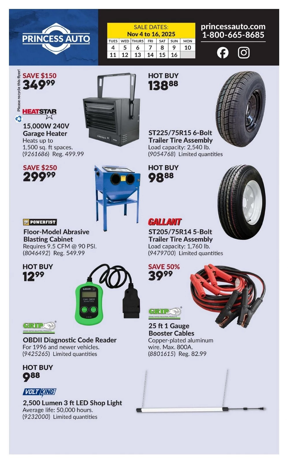 Princess Auto Flyer 4 November to 16 November, 2025 2 princess auto flyer november 4 16 2 58890225