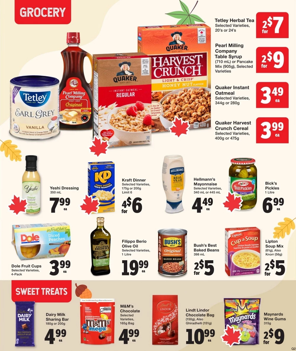 quality foods flyer october 9 15 11