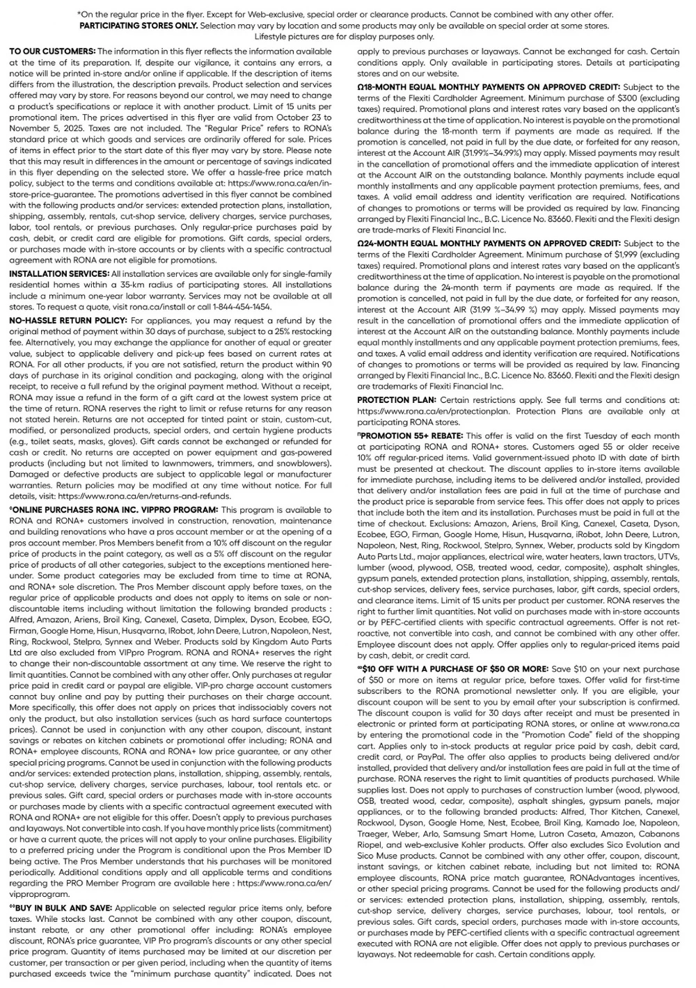 rona flyer october 23 29 21 51830234