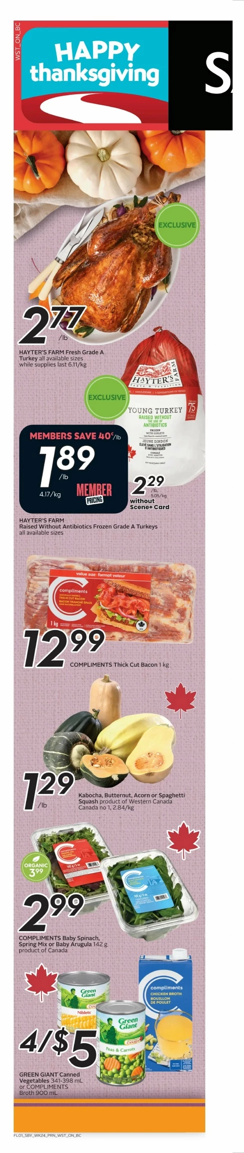 safeway flyer bc on october 9 15 2 09375032