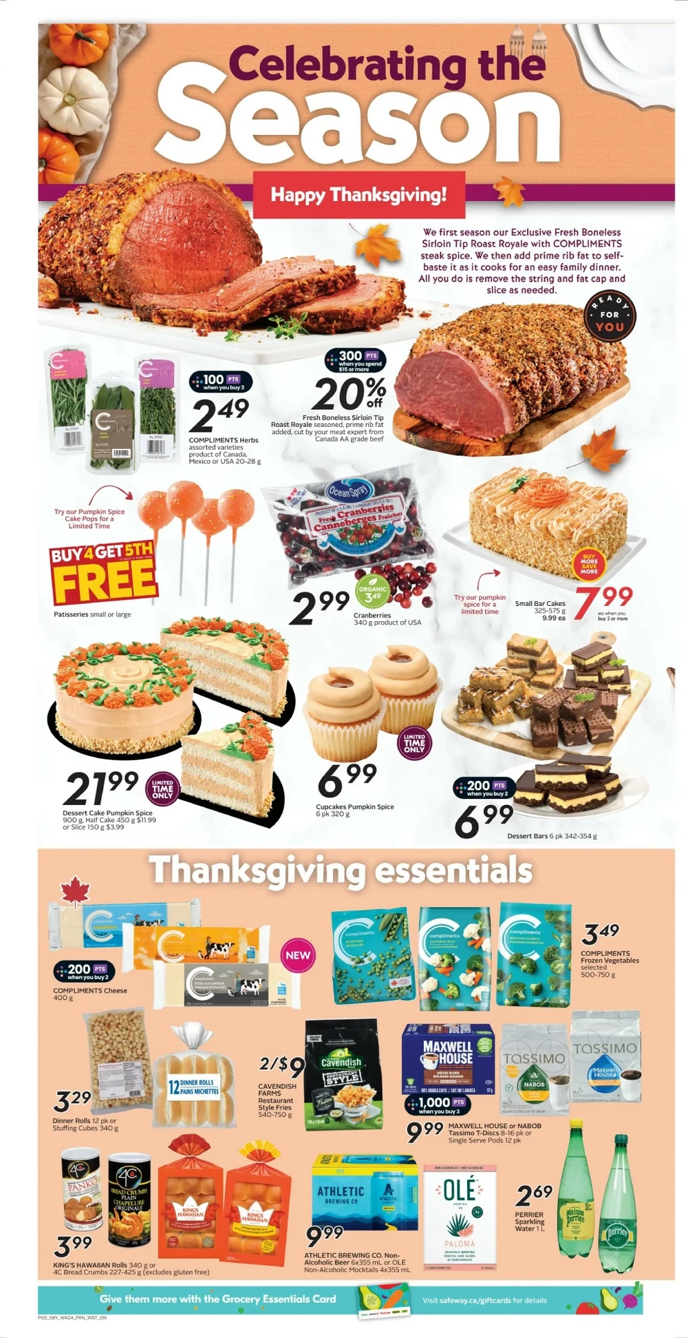 safeway flyer bc on october 9 15 5 09375032