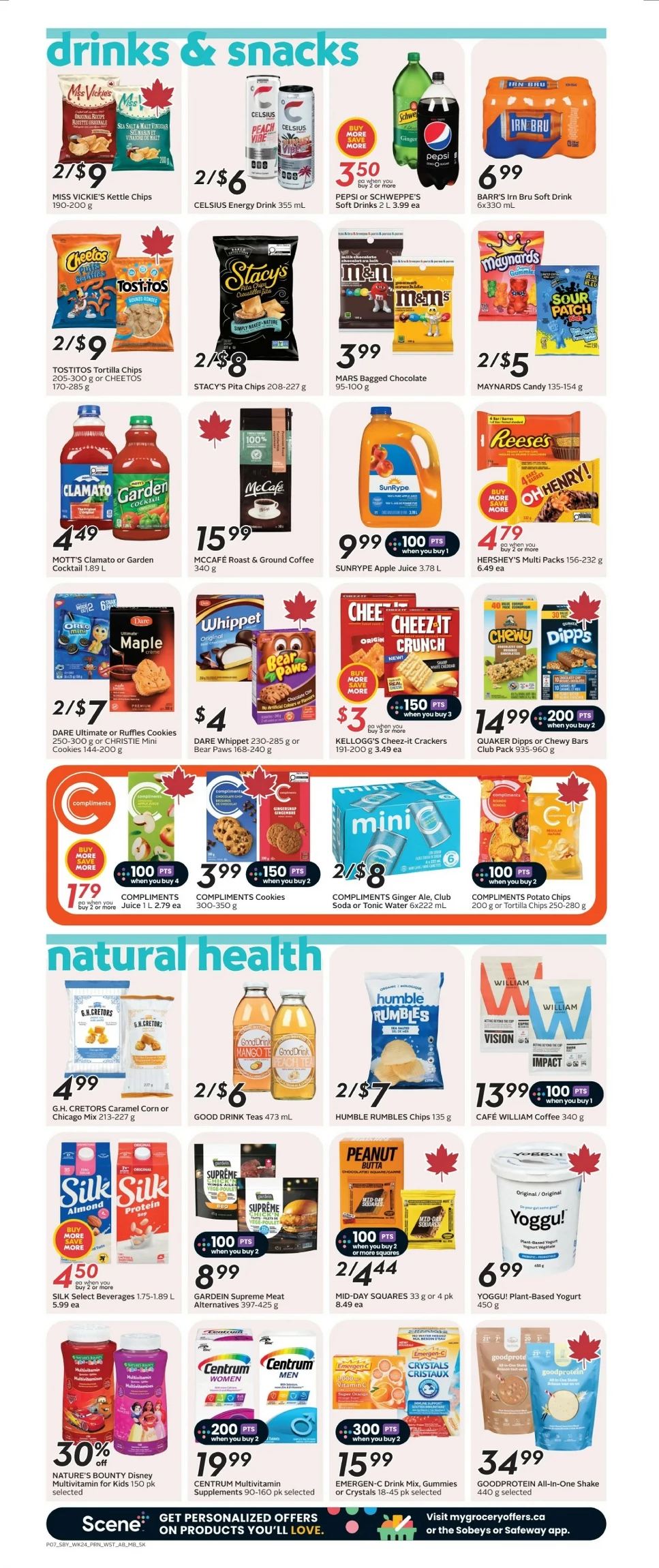 safeway sobeys flyer west october 9 15 10 03152663