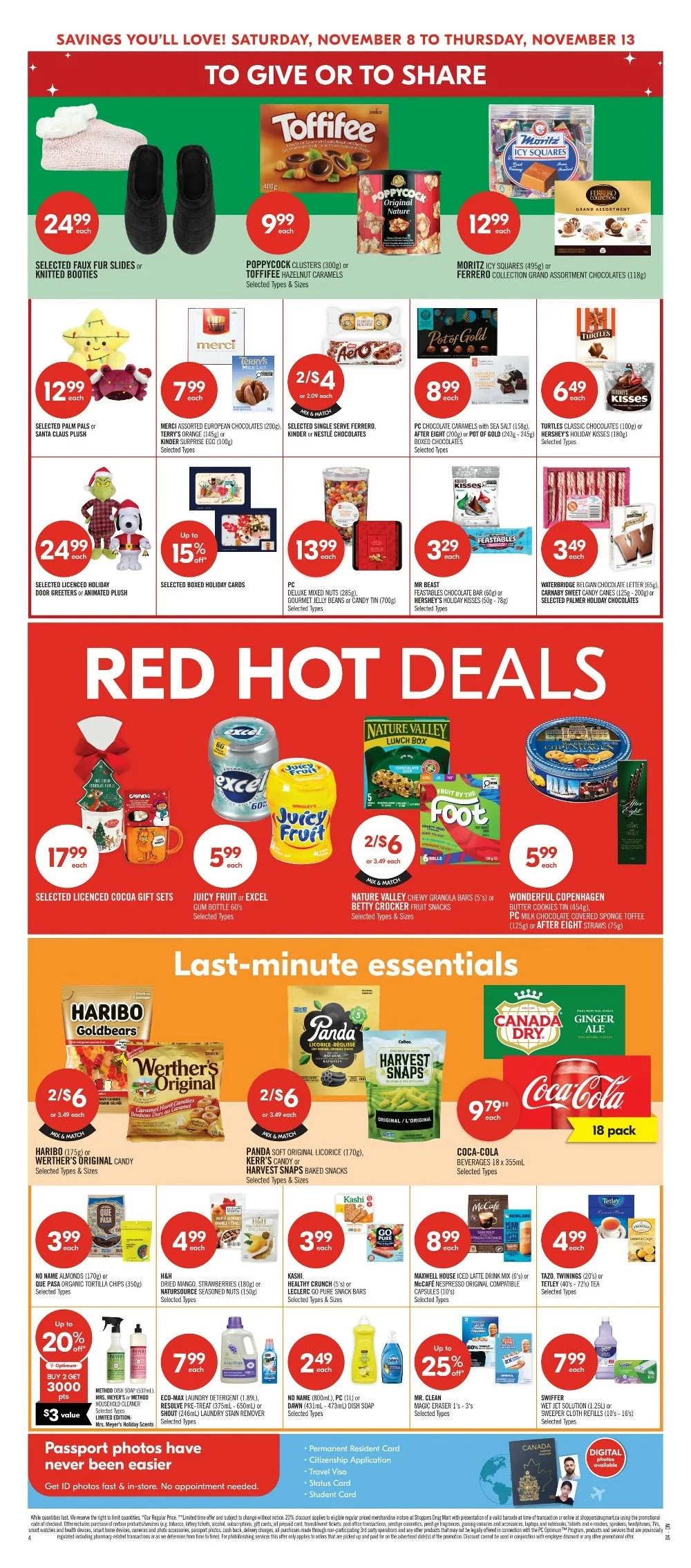 shoppers drug mart flyer november 8 13 10 72090424