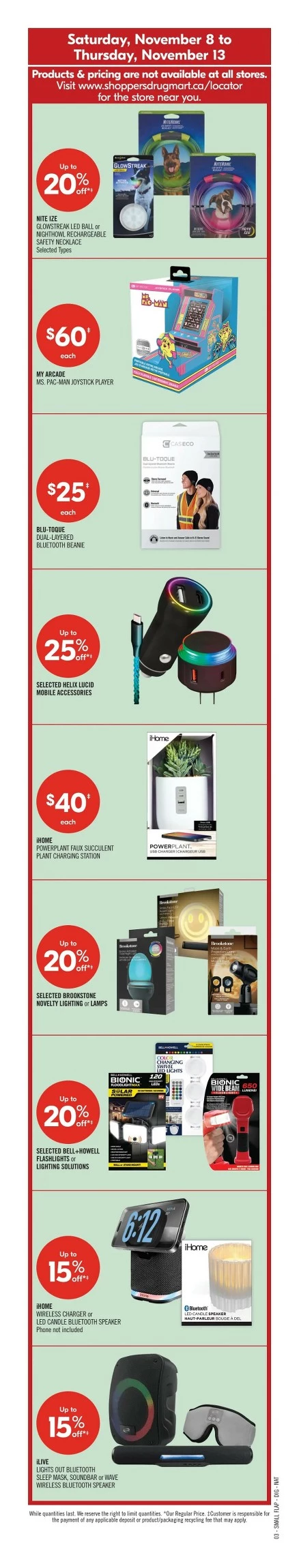 shoppers drug mart flyer november 8 13 5 24456963