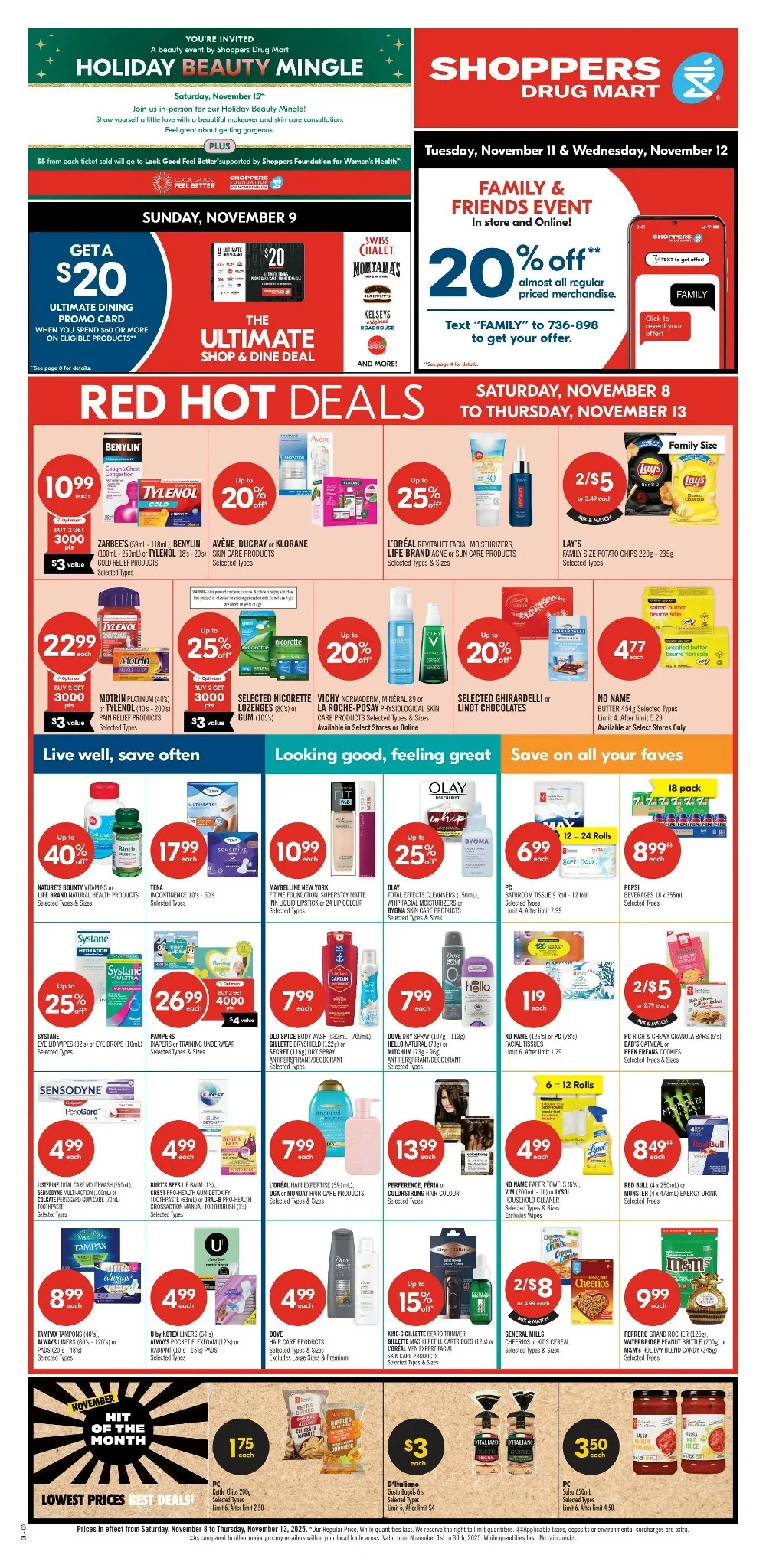 Shoppers Drug Mart Flyer November 15 to November 20, 2025 1 shoppers drug mart flyer november 8 13 6 80269862