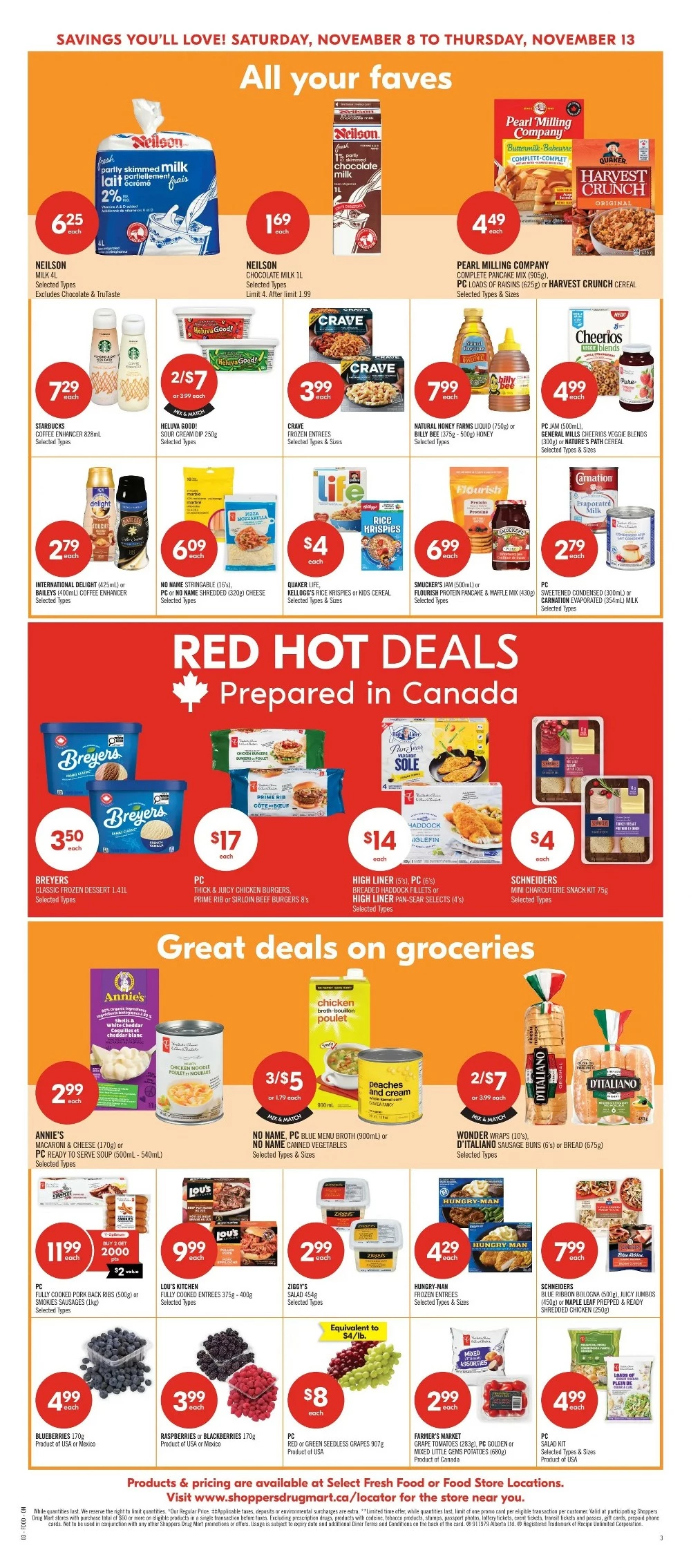 shoppers drug mart flyer november 8 13 8 13465891