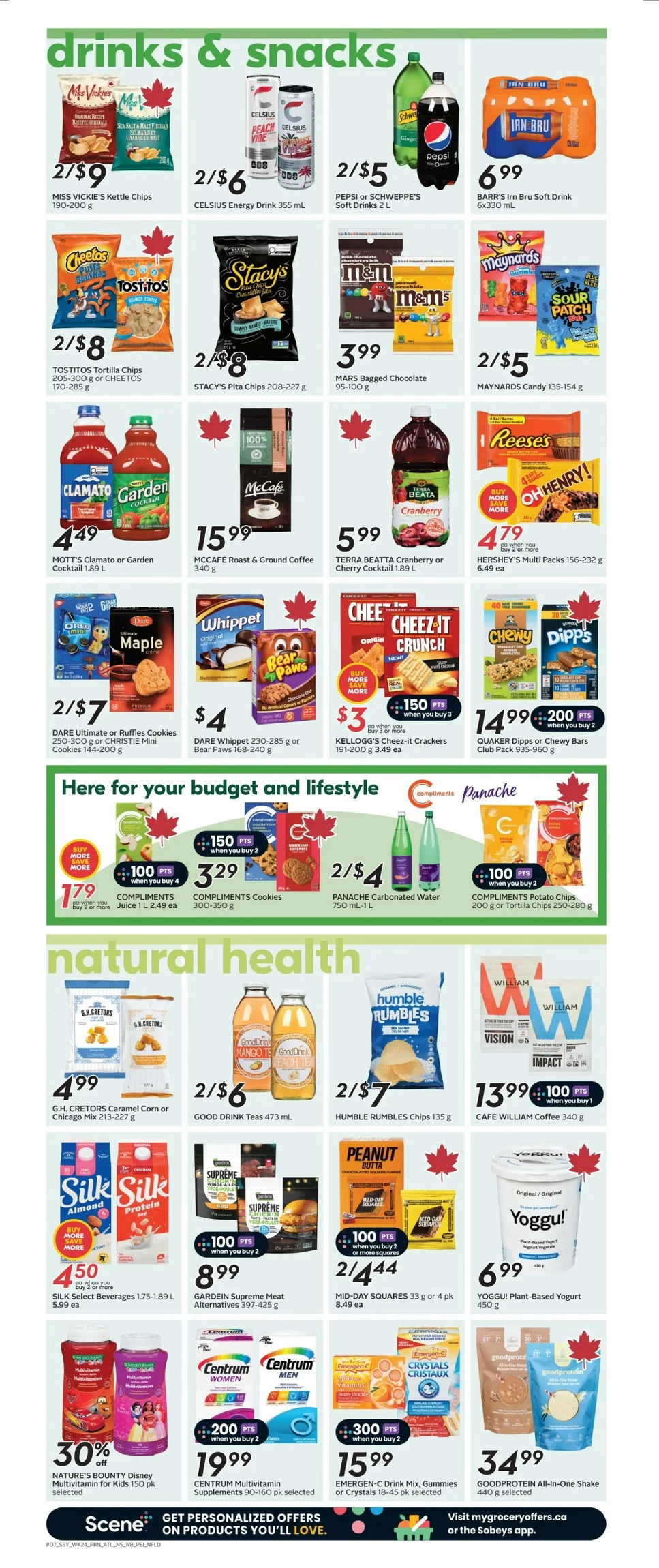 sobeys flyer atlantic october 9 15 10 88836252