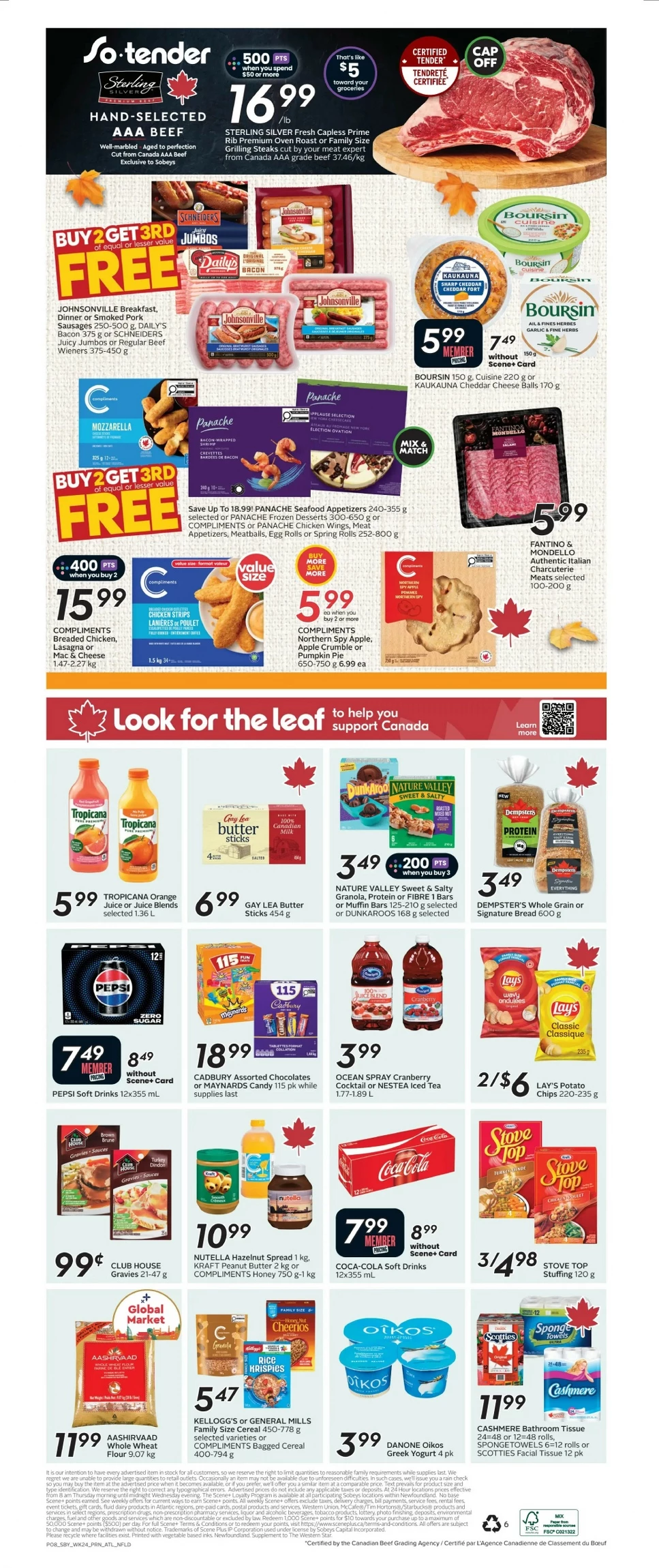 sobeys flyer atlantic october 9 15 4 10583370