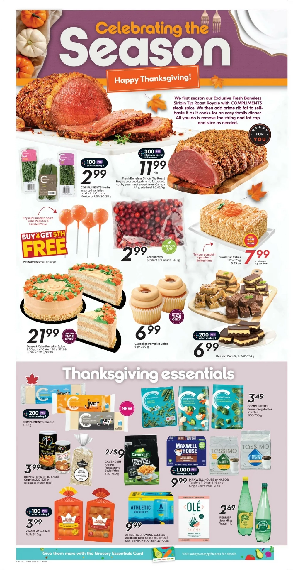 sobeys flyer atlantic october 9 15 5 98180355