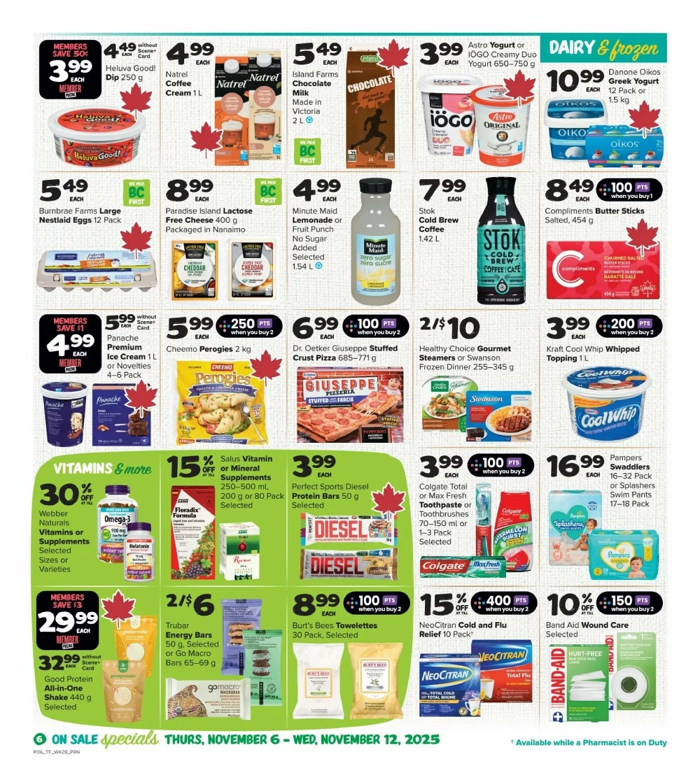 thrifty foods flyer november 6 12 2 83389355