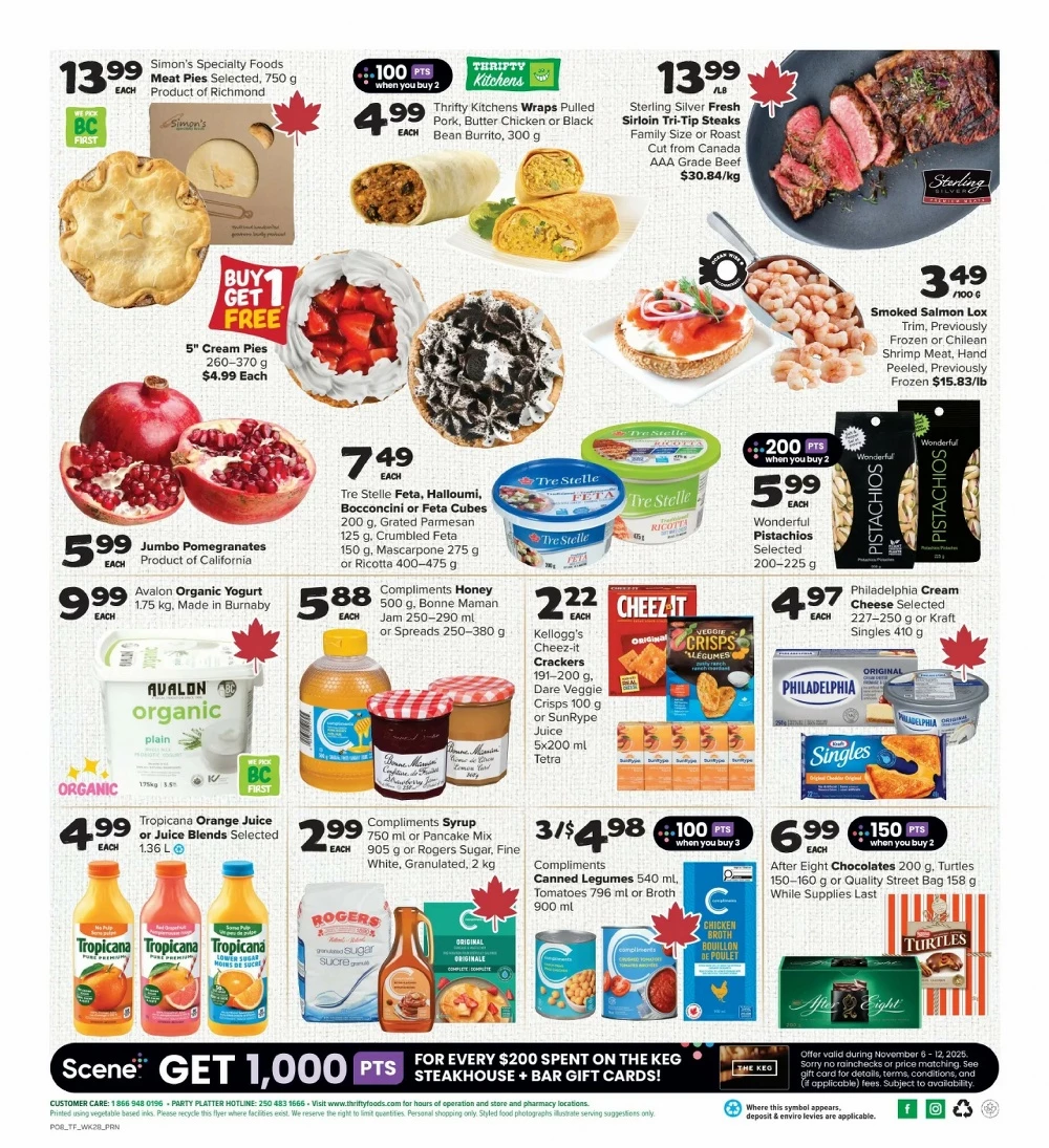 thrifty foods flyer november 6 12 6 92663004