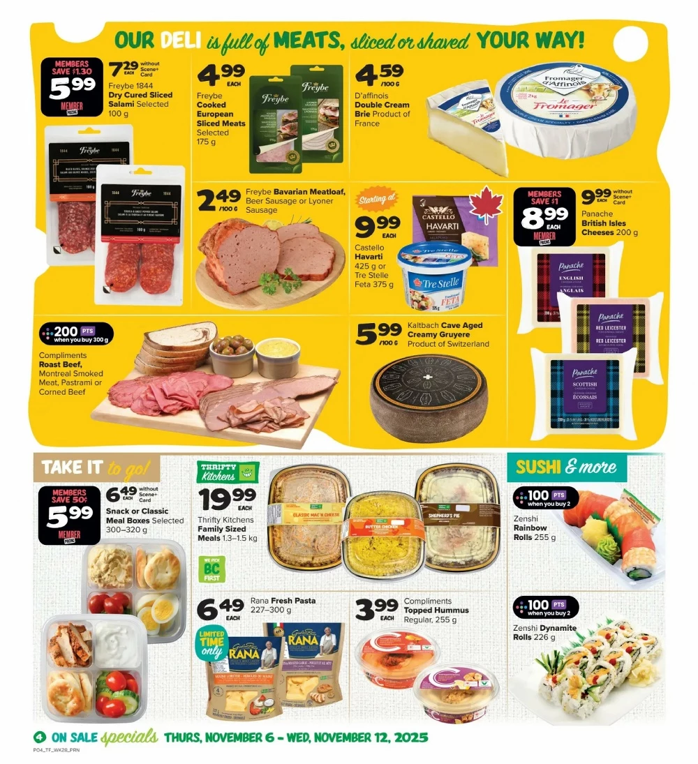 thrifty foods flyer november 6 12 7 01346550