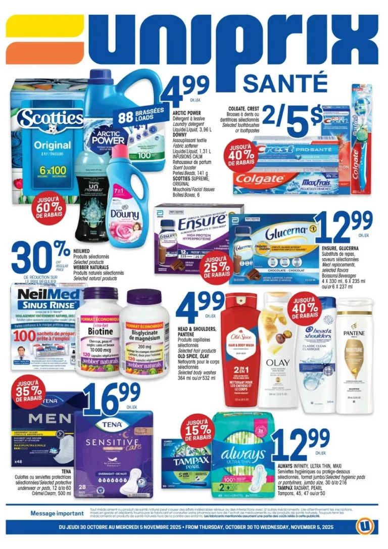 uniprix flyer