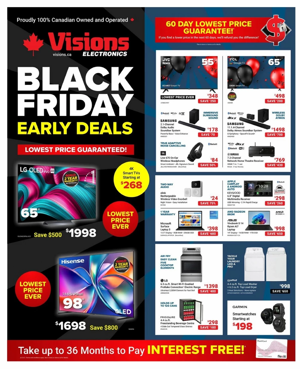 Visions Electronics Flyer November 14 to November 20, 2025 1 visions electronics flyer