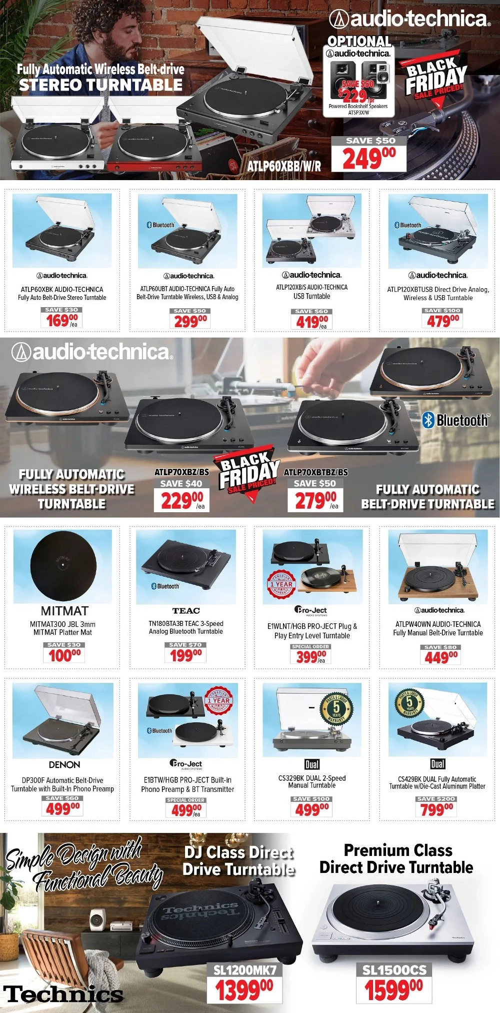 2001 audio video flyer november 28 december 4 14