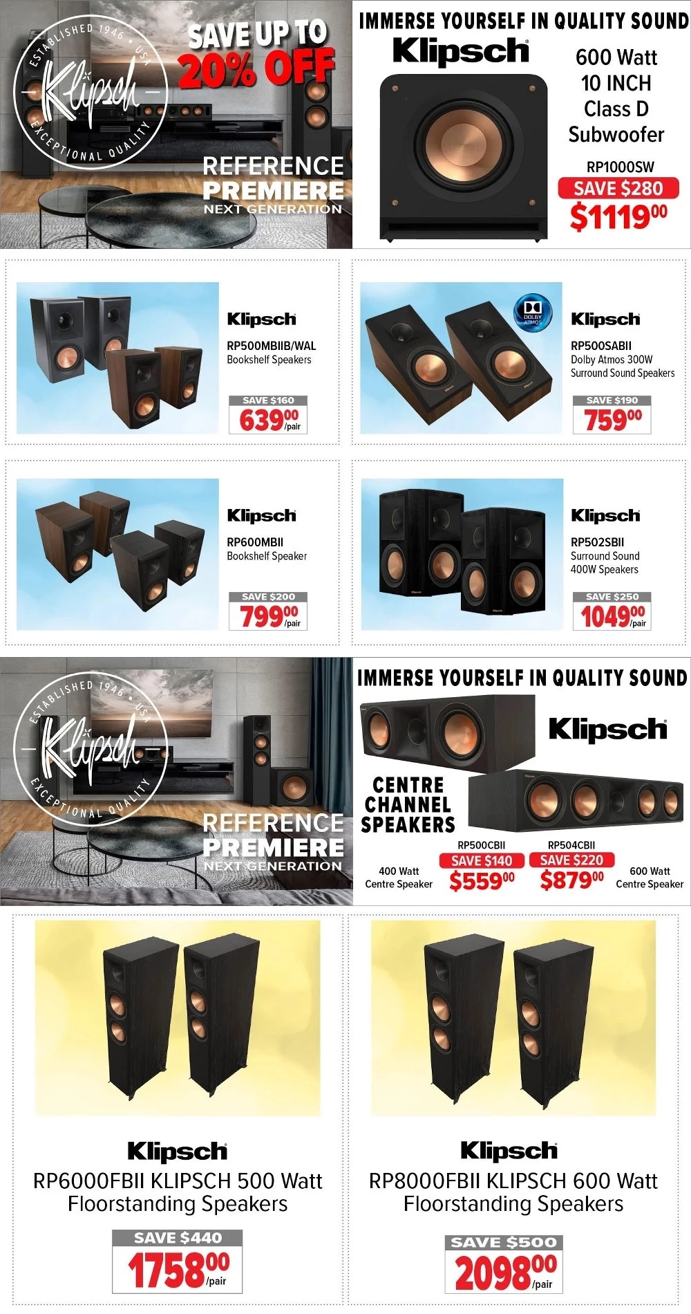 2001 audio video flyer november 28 december 4 16