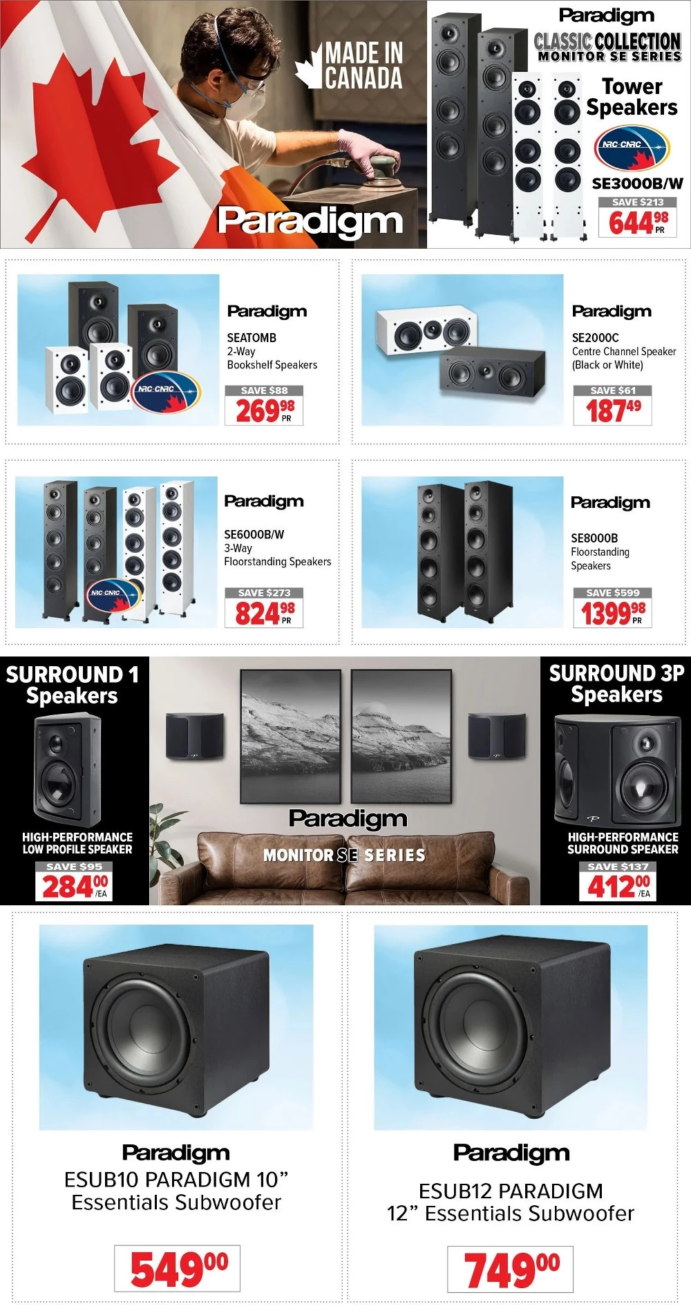 2001 audio video flyer november 28 december 4 17