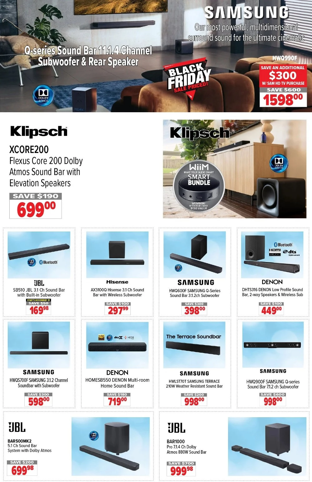 2001 audio video flyer november 28 december 4 20